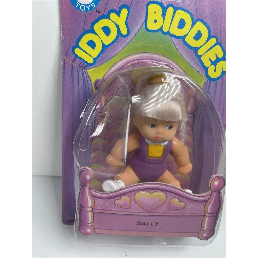 Placo Toys Iddy Biddies Sally Doll 1980s Vintage NIP 3050 Girls Toy HTF RARE Fun